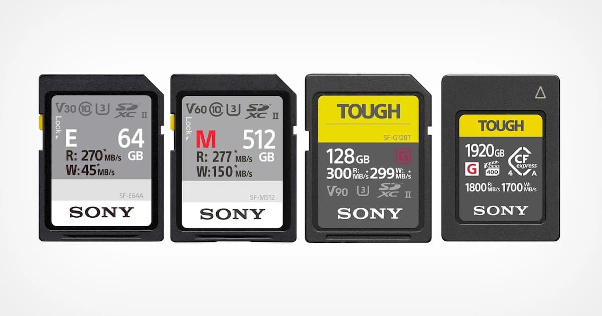 Sony приостановила продажи карт памяти в связи с дефицита