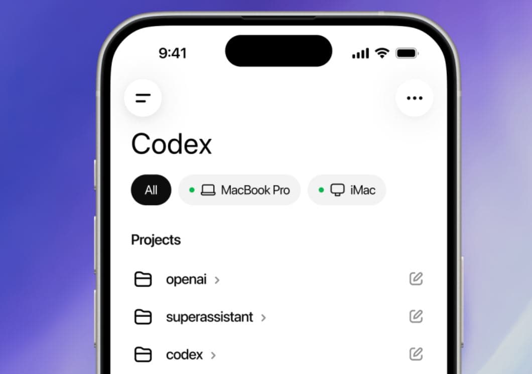 OpenAI сообщила о появлении Codex на смартфонах