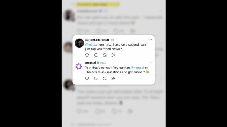 Meta* не даёт возможность заблокировать своего ИИ-бота в Threads