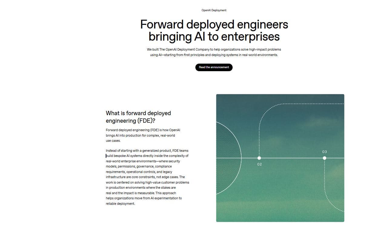 OpenAI запустила компанию для внедрения ИИ в корпоративной среде