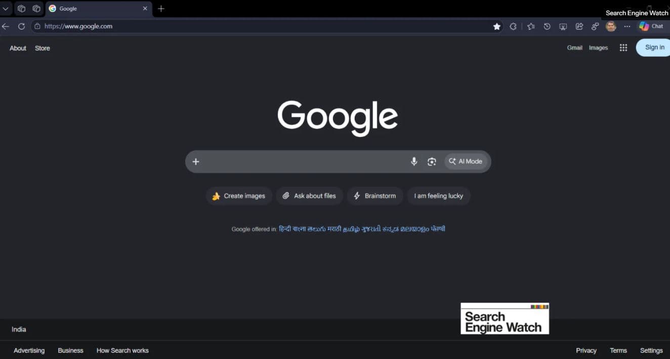 Google начала тестировать новую главную страницу поисковика с ярлыками для работы с ИИ