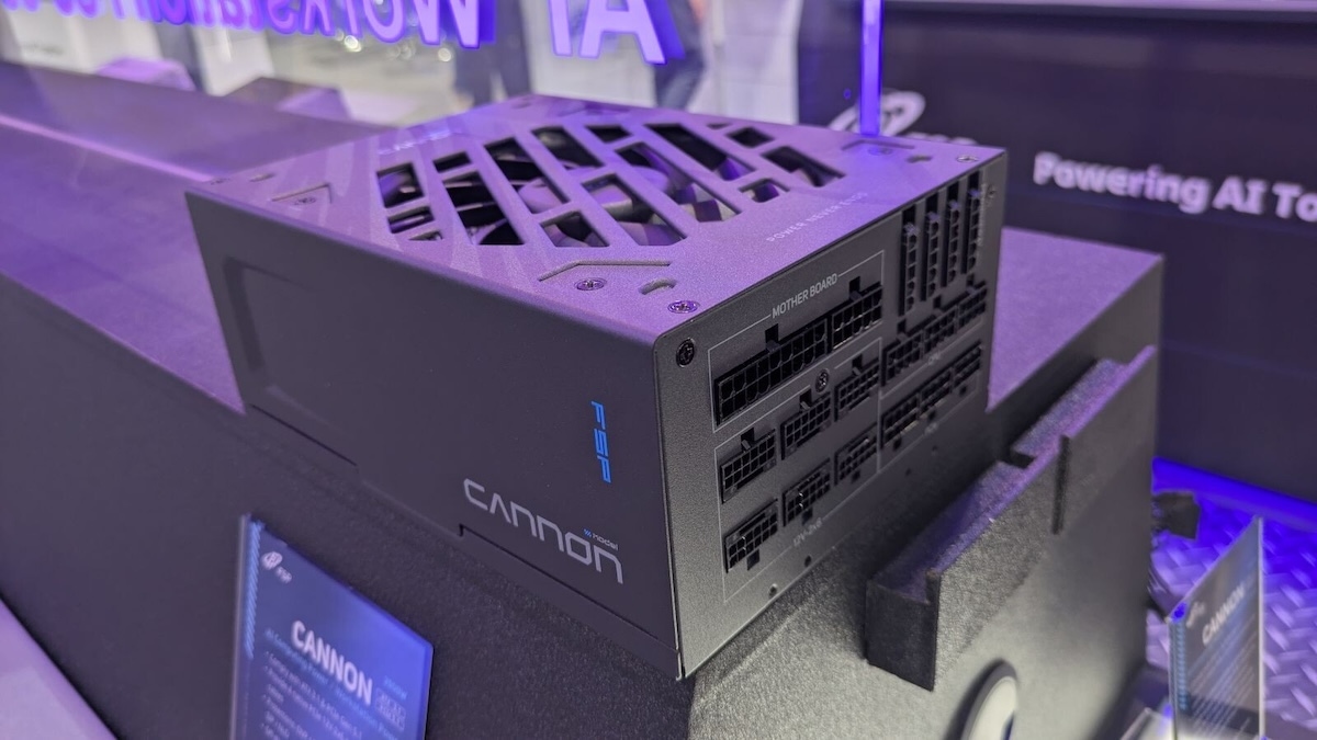 FSP показала блок питания Cannon 3300W мощностью 3300 Вт с поддержкой шести RTX 5090