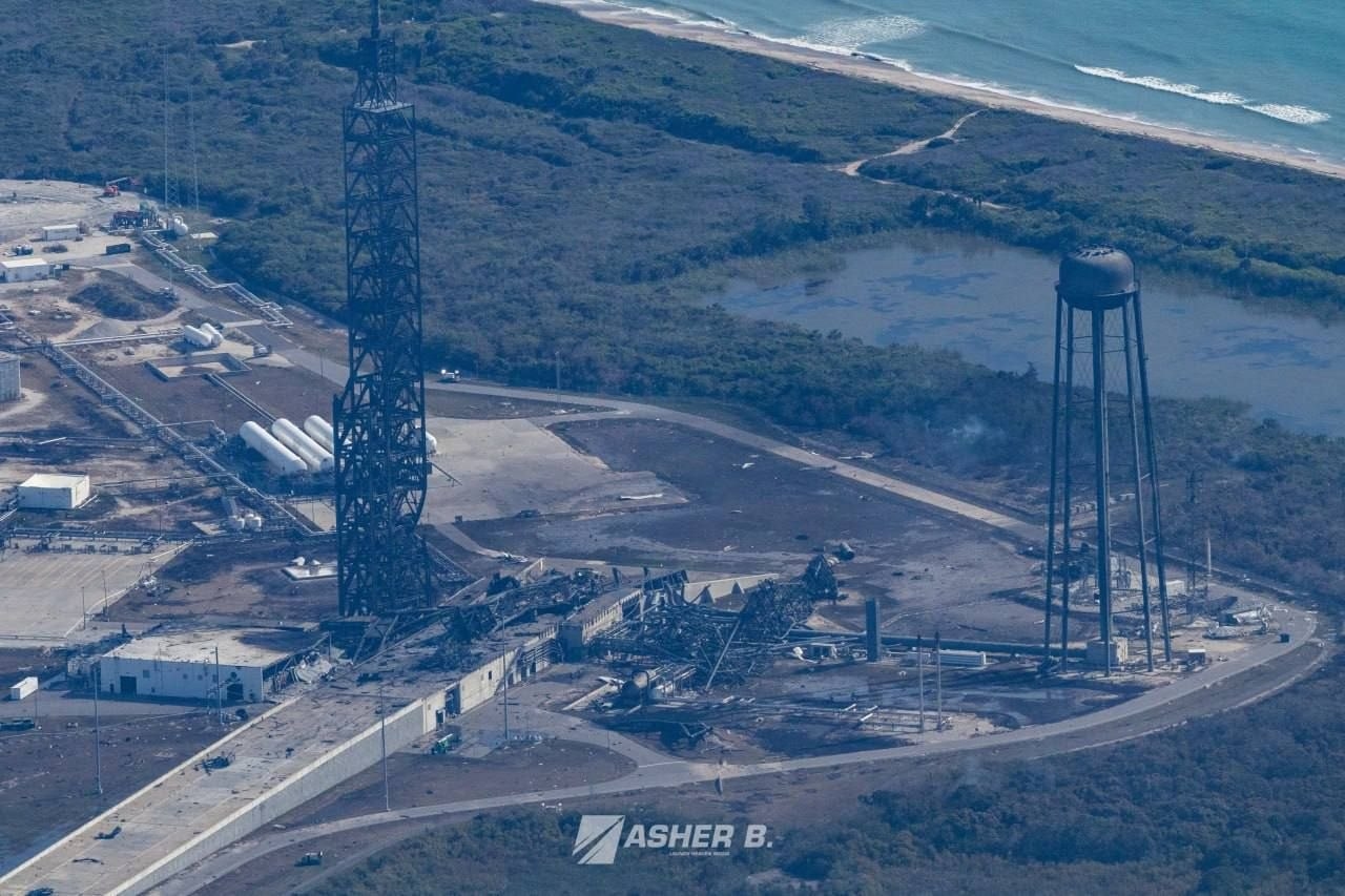 Взрыв тяжёлой ракеты New Glenn компании Blue Origin разрушил стартовую площадку; компании грозят задержки полётов