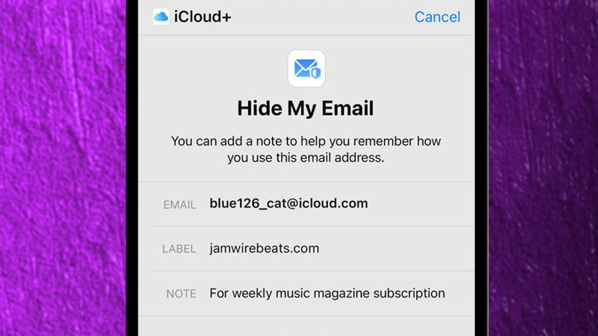 Адреса iCloud+ Hide My Email останутся на icloud.com