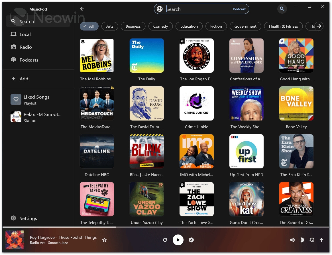 Выпуск MusicPod 3.0 — открытого плеера для Linux, macOS и Windows