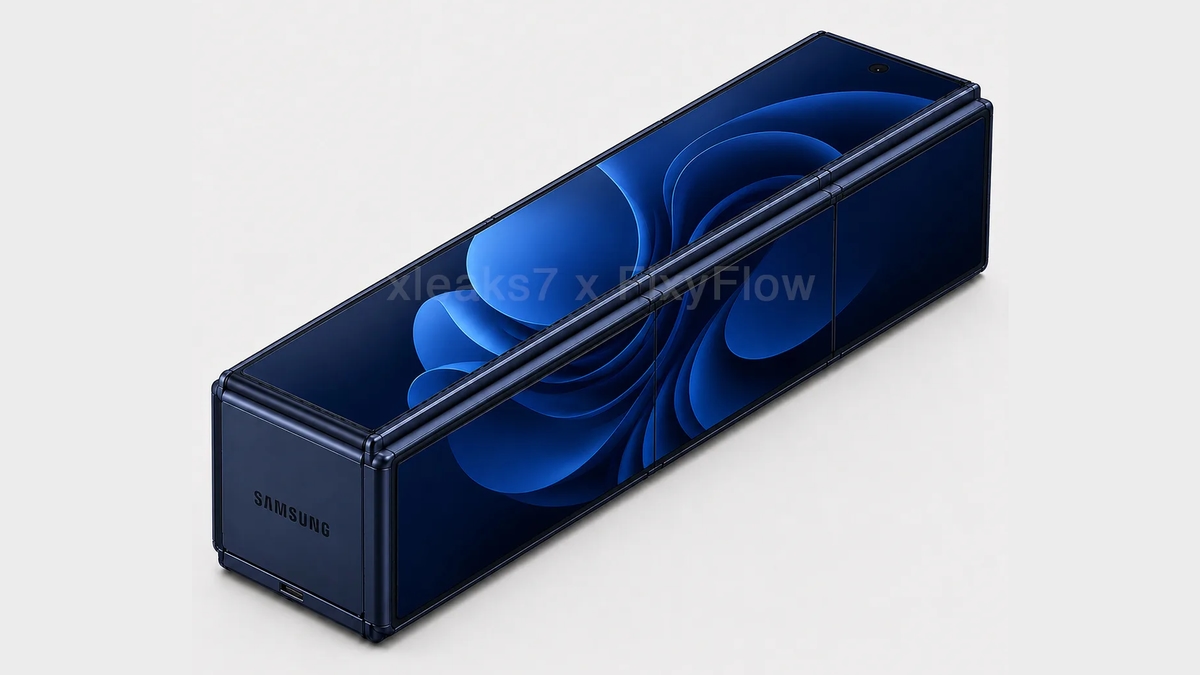 Samsung запатентовала телефон в виде прямоугольной трубки