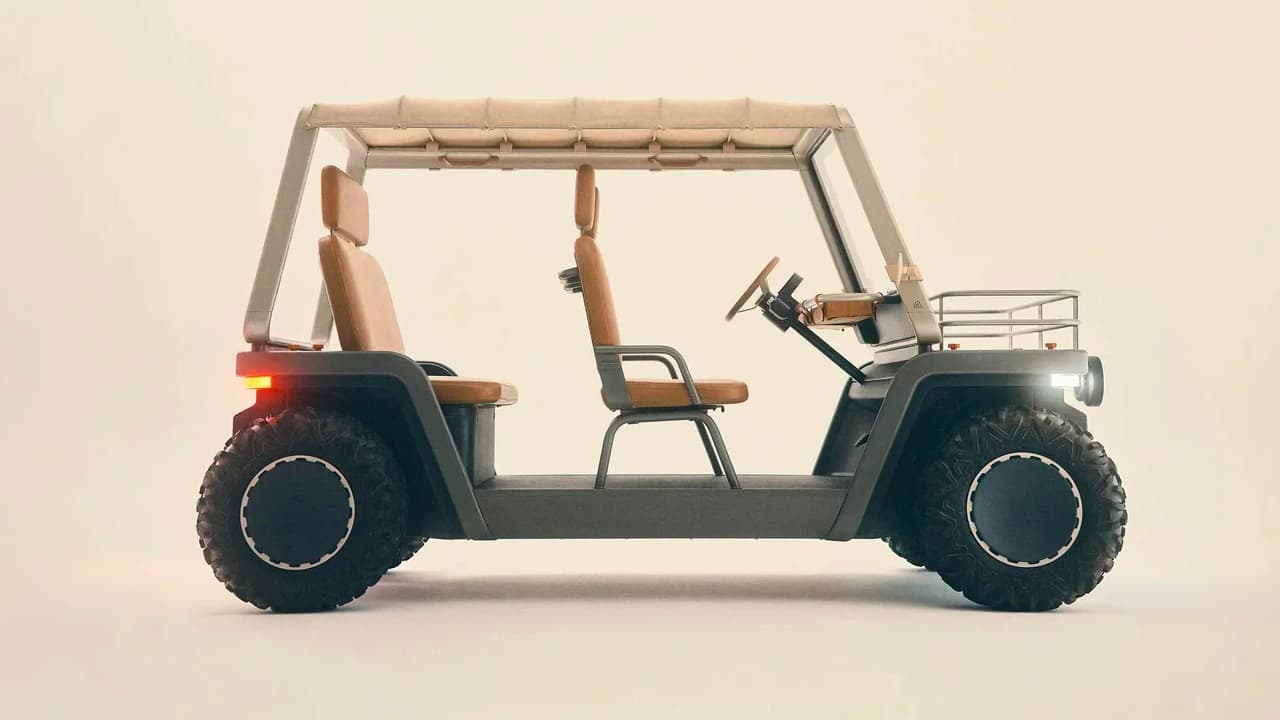 Бывшие работники Audi и Apple представили Amble One — электрический багги, вдохновлённый луноходом NASA