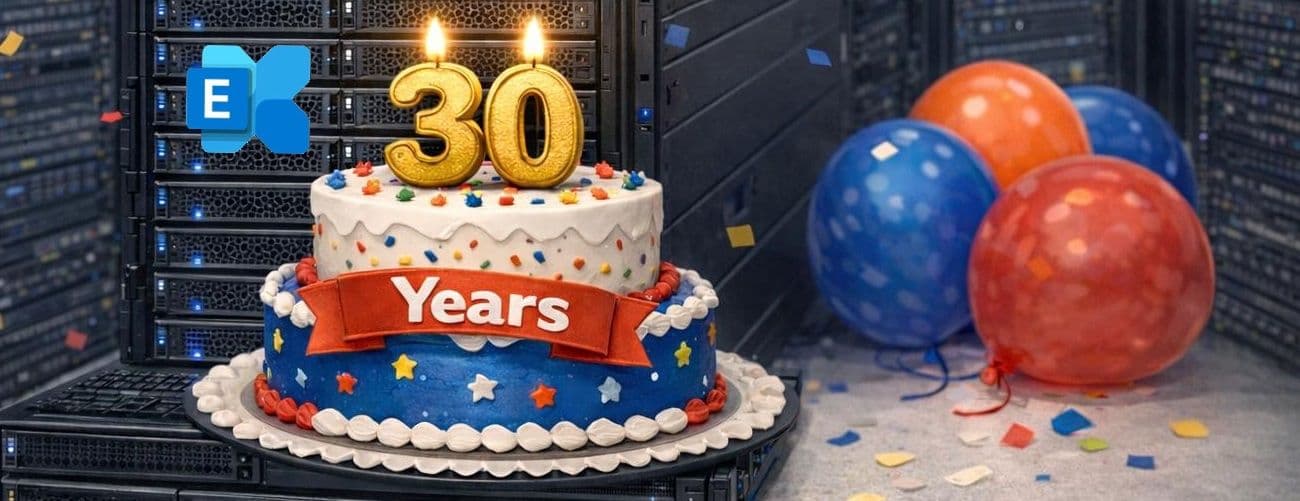 Microsoft внедрит изменения в Exchange Server в преддверии 30-летия проекта