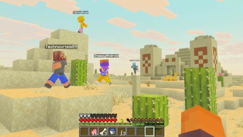 Новое дополнение для Minecraft добавляет в игру дружелюбных ботов-компаньонов