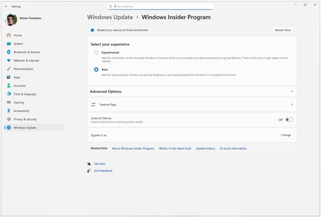 Microsoft запустила обновлённую программу Windows Insider