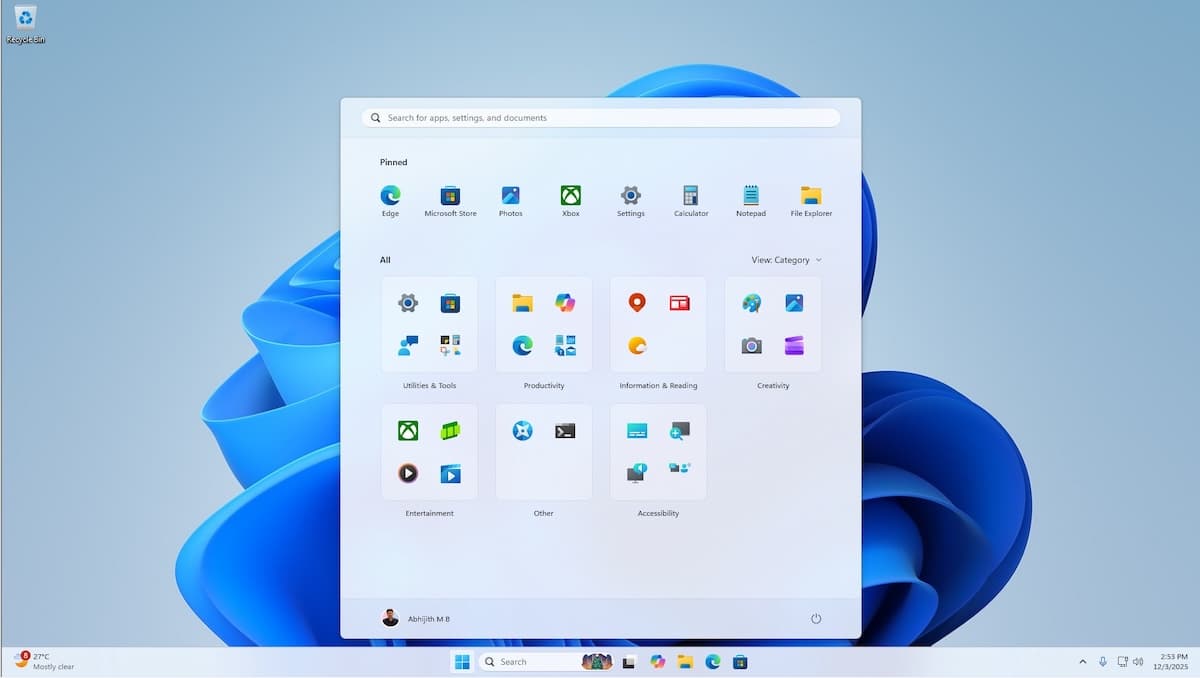 Microsoft планирует разрабатывать полностью нативные приложения для Windows 11
