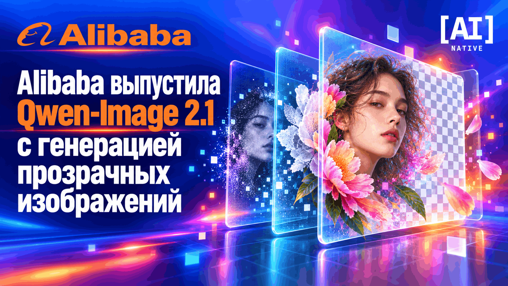 Alibaba выпустила Qwen-Image 2.1 с генерацией прозрачных изображений