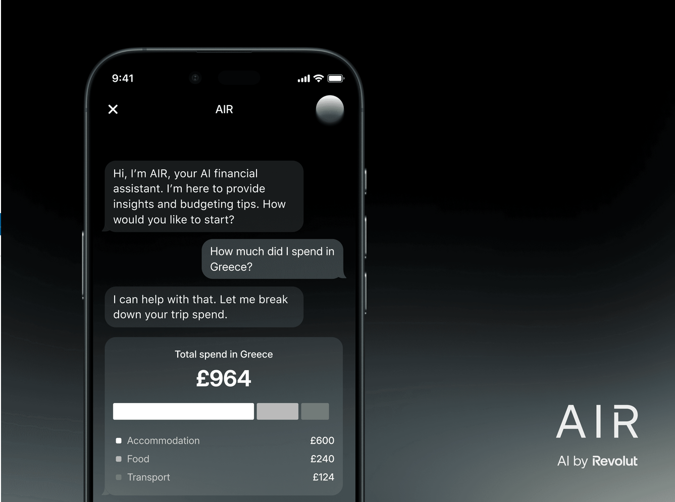 Глоток свежего воздуха в финтехе как AI ассистент Revolut упрощает управление деньгами