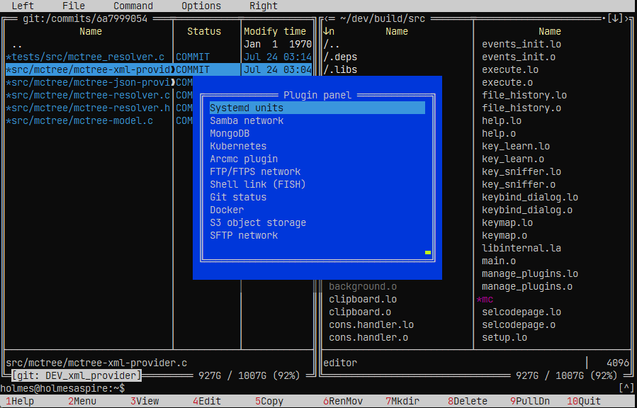 Выпуск консольного файлового менеджера Midnight Commander 6.0 (mc6)